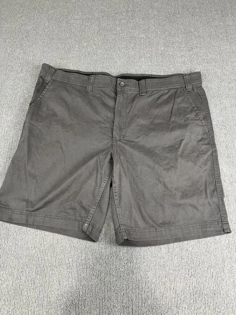 The Foundry Khaki Black Mens Stretch Shorts Size 48